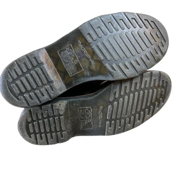 Dr. Martens Doc Leigh Black 5-Eye Toe‎ Cap Oxfords Shoes Men’s US 9 See Desc!! main image 9